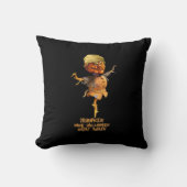 トランプキンが再びハロウィーンを素晴らし作る クッション (正面)