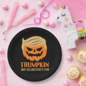 トランプキンが再びハロウィーンを素晴らし作る ペーパープレート (パーティー)