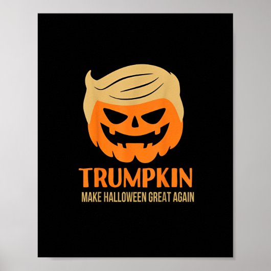 トランプキンが再びハロウィーンを素晴らし作る ポスター (正面)