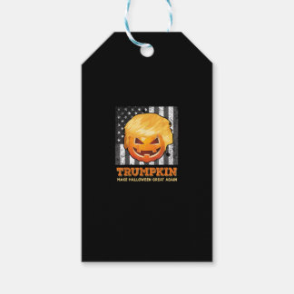 トランプキンが再びプ素晴らしム大統領にハロウィーンを作る ギフトタグ