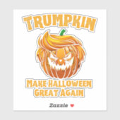 トランプキンが再び政治素晴らしのハロウィンおもしろいを作る シール (シート)
