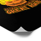 トランプキンが再び政治素晴らしのハロウィンおもしろいを作る ポスター (角)