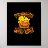 トランプキンが再び政治素晴らしのハロウィンおもしろいを作る ポスター (正面)