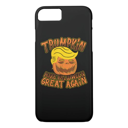 トランプキンが再び政治素晴らしのハロウィンおもしろいを作る Case-Mate iPhoneケース (裏面)