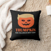 トランプキンが再素晴らしびハロウィンおもしろい不気味P クッション (ブランケット)