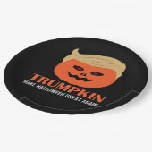トランプキンが再素晴らしびハロウィンおもしろい不気味P ペーパープレート (アングル)