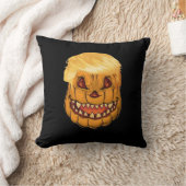 トランプキンでハロウィーン・ホラー・アゲイン・クラシック クッション (ブランケット)