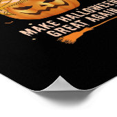 トランプキンは再び政治的素晴らしなハロウィーンを作る。 ポスター (角)