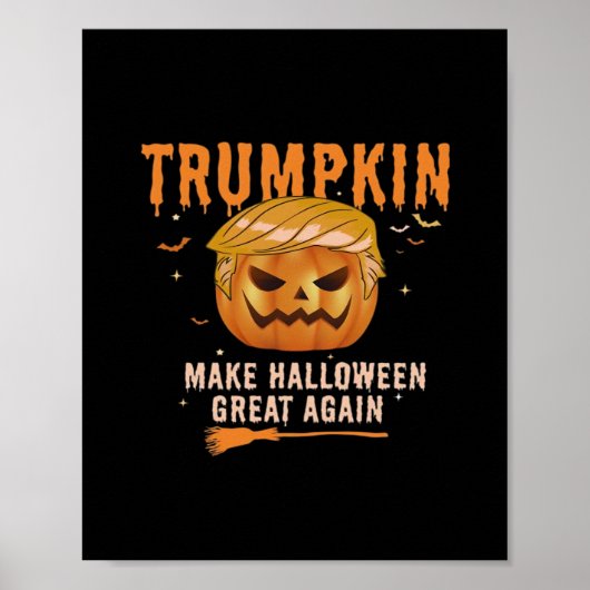 トランプキンは再び政治的素晴らしなハロウィーンを作る。 ポスター (正面)