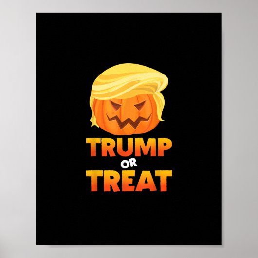 トランプキンまたはトランプキンハロウィーンの衣装を扱う ポスター (正面)