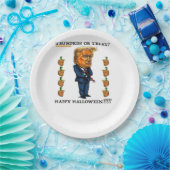 トランプキンまたはトリートクラシック ペーパープレート (パーティー)