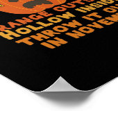 トランプキンインサイドスローアウト11月クラシック ポスター (角)