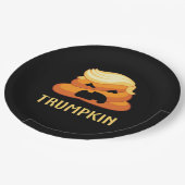 トランプキンウンチ面白いハロウィーン ペーパープレート (アングル)