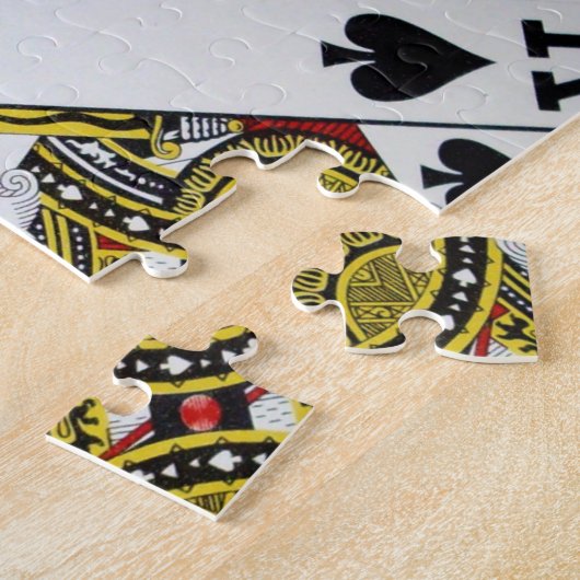 トランプキングスレイヤード、ジグソーパズル ジグソーパズル (側面)