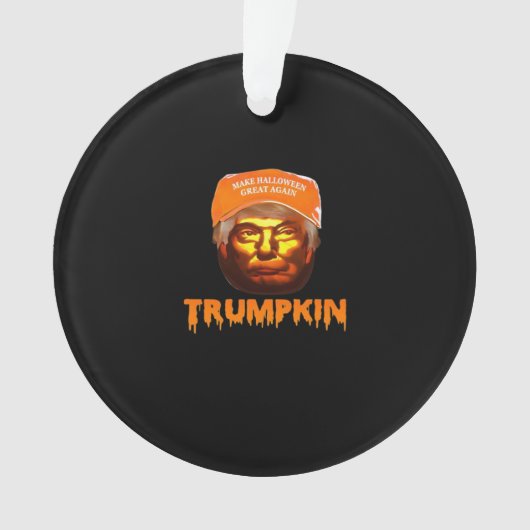 トランプキンハロウィーンを再素晴らしびスロース オーナメント (正面)