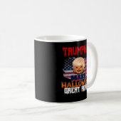 トランプキンハロウィーンクラシック コーヒーマグカップ (正面右)