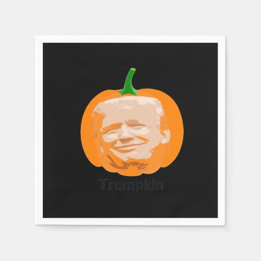 トランプキンハロウィーンクラシック スタンダードカクテルナプキン (正面)