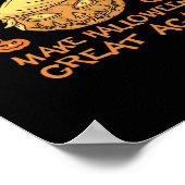 トランプキンハロウィーンパンプキン ポスター (角)