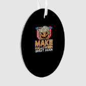 トランプキンハロウィーンヴィンテージ政治おもしろい オーナメント (正面)