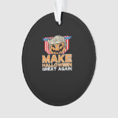 トランプキンハロウィーンヴィンテージ政治おもしろい オーナメント (正面)