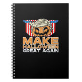 トランプキンハロウィーンヴィンテージ政治おもしろい ノートブック (正面)