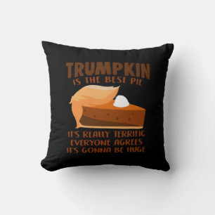トランプキンパイおもしろい感謝祭パーティー休日 クッション