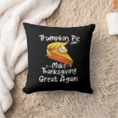 トランプキンパイが再びベースボー素晴らしルに感謝祭を作る クッション (ブランケット)
