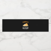 トランプキンパイが再び感謝祭を作素晴らしるカボチャ ペットボトルラベル (シングルラベル)