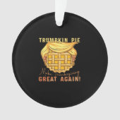 トランプキンパイが再び感謝祭を素晴らし作る!!クラス オーナメント (正面)