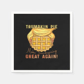 トランプキンパイが再び感謝祭を素晴らし作る!!クラス スタンダードカクテルナプキン (正面)