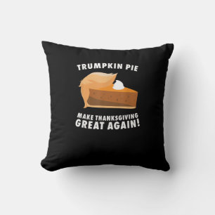 トランプキンパイが再び感謝祭素晴らしを作おもしろいる クッション