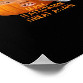 トランプキンパンプキンが再びハロウィーンを素晴らし作る ポスター (角)