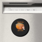 トランプキンパンプキンが再びハロウィーンを素晴らし作る マグネット (インサイチュ (食洗機))