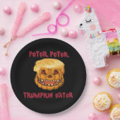 トランプキンパンプキンイータークラシック ペーパープレート (パーティー)