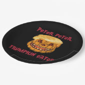 トランプキンパンプキンイータークラシック ペーパープレート (アングル)