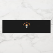 トランプキンパンプキンスパイスラテホリデーコーヒー ペットボトルラベル (シングルラベル)