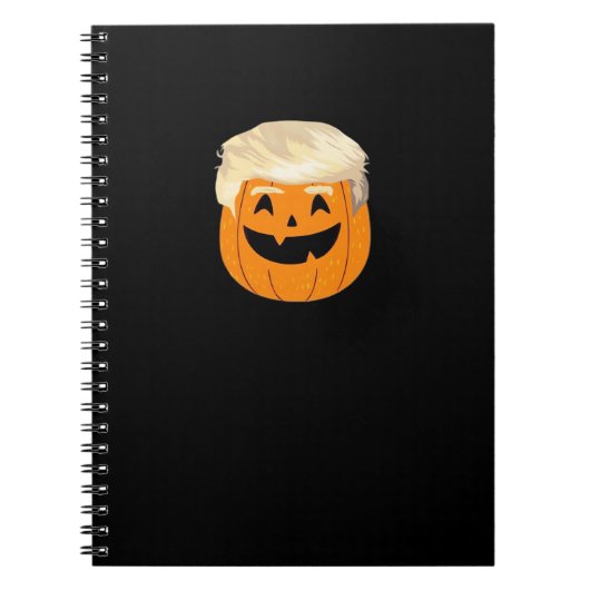 トランプキンパンプキンハロウィーンクラシック ノートブック (正面)