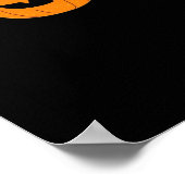 トランプキンパンプキンハロウィーンクラシック ポスター (角)