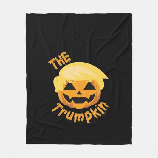 トランプキンパンプキンハロウィーンデザイン – スロースの衣装 フリースブランケット (正面)