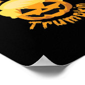 トランプキンパンプキンハロウィーンデザイン – スロースの衣装 ポスター (角)