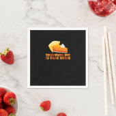 トランプキンパンプキンパイおもしろい感謝祭フィット スタンダードカクテルナプキン (インサイチュ)