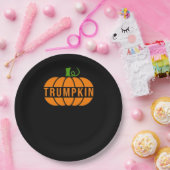 トランプキンパンプキン ペーパープレート (パーティー)