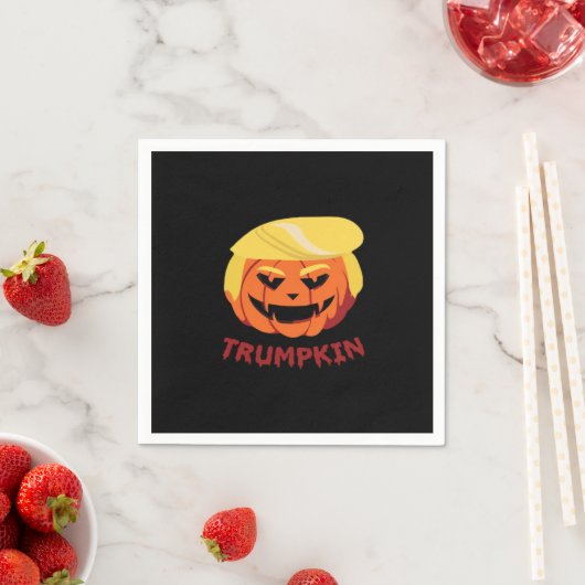 トランプキンホラーハロウィーンギフトクラシック スタンダードカクテルナプキン (インサイチュ)