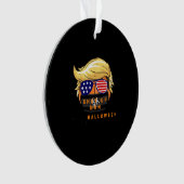 トランプキンメイクハロウィン素晴らしの再ギフトクラシック オーナメント (正面)