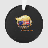 トランプキンメイクハロウィン素晴らしの再ギフトクラシック オーナメント (正面)
