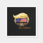 トランプキンメイクハロウィン素晴らしの再ギフトクラシック スタンダードカクテルナプキン (正面)