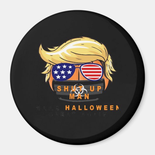 トランプキンメイクハロウィン素晴らしの再ギフトクラシック マグネット (正面)