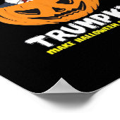 トランプキンメイクハロウィン素晴らしの再クラシック度の – Sati ポスター (角)