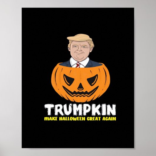 トランプキンメイクハロウィン素晴らしの再クラシック度の – Sati ポスター (正面)