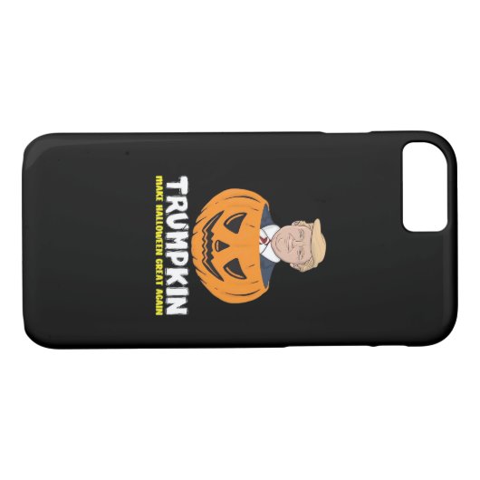 トランプキンメイクハロウィン素晴らしの再クラシック度の – Sati Case-Mate iPhoneケース (裏面(横))